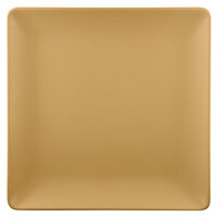 Elite Global Solutions ECO1111SQ Greenovations 11 inch Rattan-Colored Square Plate - 6/Case