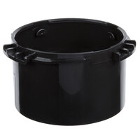 San Jamar X24MT Black Dispenser Mounting Ring for 3 3/4" to 4 3/4" Diameter Cup or Lid Dispensers