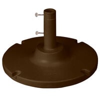 Grosfillex US600637 35 lb. Bronze Umbrella Base for Table Use