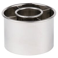 Ateco 14422 2 1/2" Stainless Steel Doughnut Cutter
