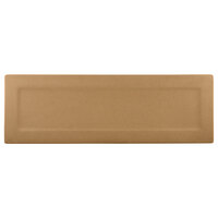 Elite Global Solutions ECO516 Greenovations 16 inch x 5 1/4 inch Paper Bag-Colored Rectangular Platter - 6/Case