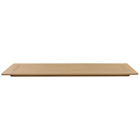 Elite Global Solutions ECO516 Greenovations 16 inch x 5 1/4 inch Paper Bag-Colored Rectangular Platter - 6/Case