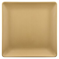 Elite Global Solutions ECO99SQ Greenovations 9 inch Rattan-Colored Square Plate - 6/Case