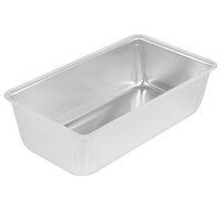 Vollrath 51008 Wear-Ever 3 lb. Seamless Aluminum Bread Loaf Pan - 9 1/4 inch x 5 1/4 inch x 2 3/4 inch