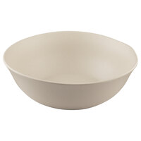 Elite Global Solutions ECO93 Greenovations 2.25 Qt. Papyrus-Colored Round Bowl - 6/Case