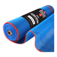 SEALTECH 6 1/2' x 50' Blue Heavy-Duty 1/4" Mesh Safety Debris Netting Roll ST-403-6.5X50