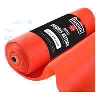 SEALTECH 8' x 50' Orange Heavy-Duty 1/16" Mesh Safety Debris Netting Roll ST-502-8X50
