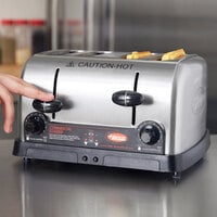 Hatco TPT-208 4 Slice Commercial Toaster - 1 1/4 inch Slots, 208V