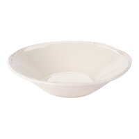 Libbey Farmhouse 12 oz. Round Cream Porcelain Grapefruit Bowl - Sample