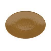 Elite Global Solutions D812RR Pebble Creek Tapenade-Colored 12 3/4" x 8 3/4" Oval Platter - 6/Case