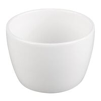 Libbey Slenda 10.5 oz. Royal Rideau White Porcelain Bouillon - Sample