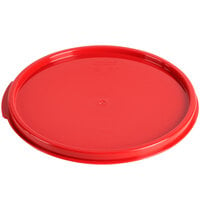 Carlisle 1077205 Red Lid for 6 & 8 Qt. Round StorPlus Container