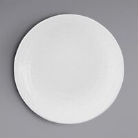 Elite Global Solutions D10RR Pebble Creek White 10" Round Plate - 6/Case