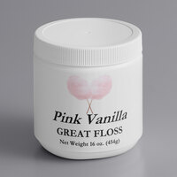 Great Western Great Floss 1 lb. Pink Vanilla Cotton Candy Concentrate Sugar