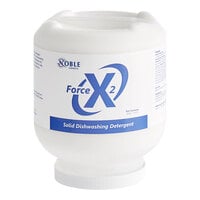 Noble Chemical Force X2 8 lb. / 128 oz. Concentrated Solid Dish Machine Detergent - 2/Case