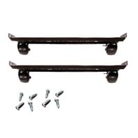 True 880201 2 1/2 inch Casters with Frames - 4/Set