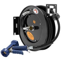 Equip by T&S 5HR-242-12 50' Open Hose Reel with Front Trigger Water Gun