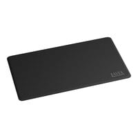 Lavex 20" x 36" Black Comfort Weave Standing Desk Mat / Anti-Fatigue Mat - 3/8" Thick