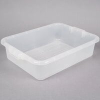 Vollrath 1511-C13 Traex® Color-Mate Clear Perforated Drain Box - 20" x 15" x 5"