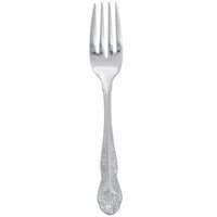 Oneida B990FSLF Rosewood 6 1/4 inch 18/0 Stainless Steel Salad / Pastry Fork - 36/Case