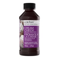 LorAnn Oils 4 fl. oz. Cream Cheese Bakery Emulsion - 6/Case