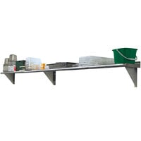Advance Tabco WS-10-144 10" x 144" Wall Shelf - Stainless Steel