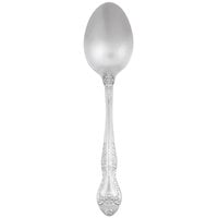 Oneida B990SDEF Rosewood 7 1/8 inch 18/0 Stainless Steel Oval Bowl Soup / Dessert Spoon - 36/Case