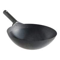 Emperor's Select 14" Oxidized Carbon Steel Mandarin Wok