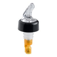 Acopa 0.5 oz. 3-Ball Measured Liquor Pourer with Collar - 12/Case