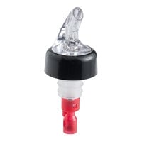 Acopa 1 oz. 3-Ball Measured Liquor Pourer with Collar - 12/Case