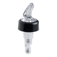 Acopa 1.25 oz. 3-Ball Measured Liquor Pourer with Collar - 12/Case