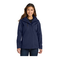 Port Authority L331 Women's Customizable True Navy All-Conditions Parka Jacket - Small