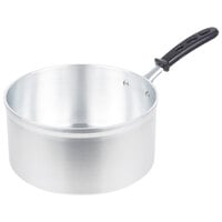 Vollrath 69446 Wear-Ever Classic Select 6.5 Qt. Aluminum Sauce Pan with TriVent Black Silicone Handle