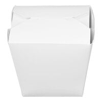Fold-Pak 32MWWHITEM 32 oz. White Microwavable Paper Take-Out Container - 450/Case