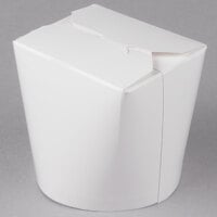 SmartServ 12SSPLAINM 12 oz. White Microwavable Paper Take-Out Container - 500/Case