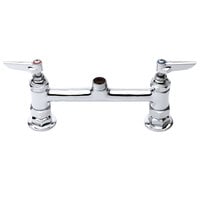 T&S B-0220-CR-LN Deck Mount Faucet Base with 8" Adjustable Centers and Cerama Cartridges