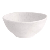 Acopa Cavern 8 oz. White Round Melamine Bowl - 12/Case