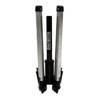 Cortina QuadraFlex Single Spring Roll-Up Sign Stand with Screwlock Holder 07-816-1