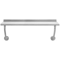 Advance Tabco FSS-W-305 30 inch x 60 inch Stainless Steel Wall Mounted Table