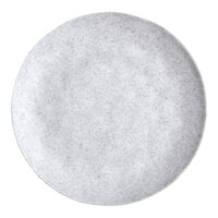 Acopa Cavern 10 1/4" Light Gray Melamine Plate - 12/Case