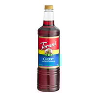 Torani Cherry Flavoring / Fruit Syrup Plastic Bottle 1 Liter
