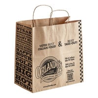 Orlando's 13" x 7" x 13" Custom Shopping Bag - 250/Case