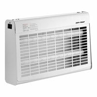 Lavex Zap N Trap White Indoor LED Insect Light Trap with 2 Glue Boards and 1,500 sq. ft. Coverage - 120V, 30W
