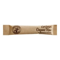Cafe Delight Organic Raw Turbinado Sugar Packet 3 Gram - 2,000/Case