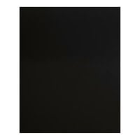Superior Surfaces 24" x 30" Rectangular Frosty Black Eased Edge Squared Corner Indoor Table Top