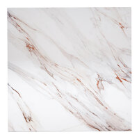 Superior Surfaces 30" x 30" Square Brown Calcatta Eased Edge Squared Corner Outdoor Table Top