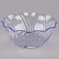 Cambro SRB13152 13 oz. Clear Plastic Swirl Bowl - 24/Case