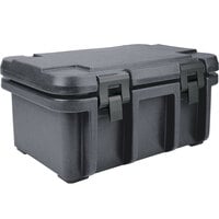 Cambro UPC180191 Camcarrier Ultra Pan Carrier® Granite Gray Top Loading 8 inch Deep Insulated Food Pan Carrier