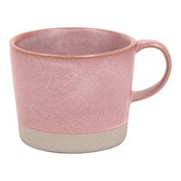 Front of the House Mezze® 12 oz. Guava Two-Tone Porcelain Cup - 12/Case