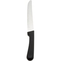 American Metalcraft KNF2 5 inch Stainless Steel Steak Knife with Plastic Handle - 12/Case